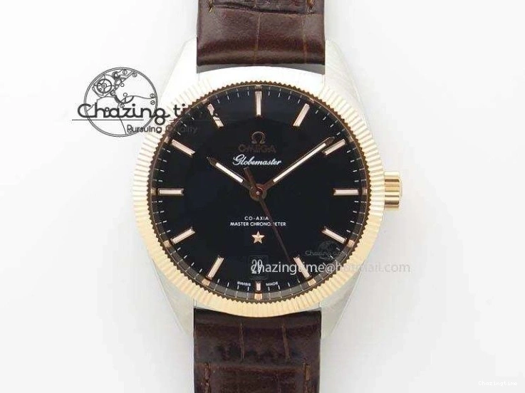 0408 Vintage Seamaster 300 Date T SS B12 Black Dial On Brown Leather Strap A2836 (Free Nylon Strap) WeatherProof 7911